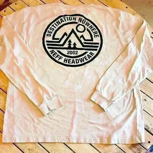 Neff 3xl Long Sleeve T Destination Nowhere cotton soft